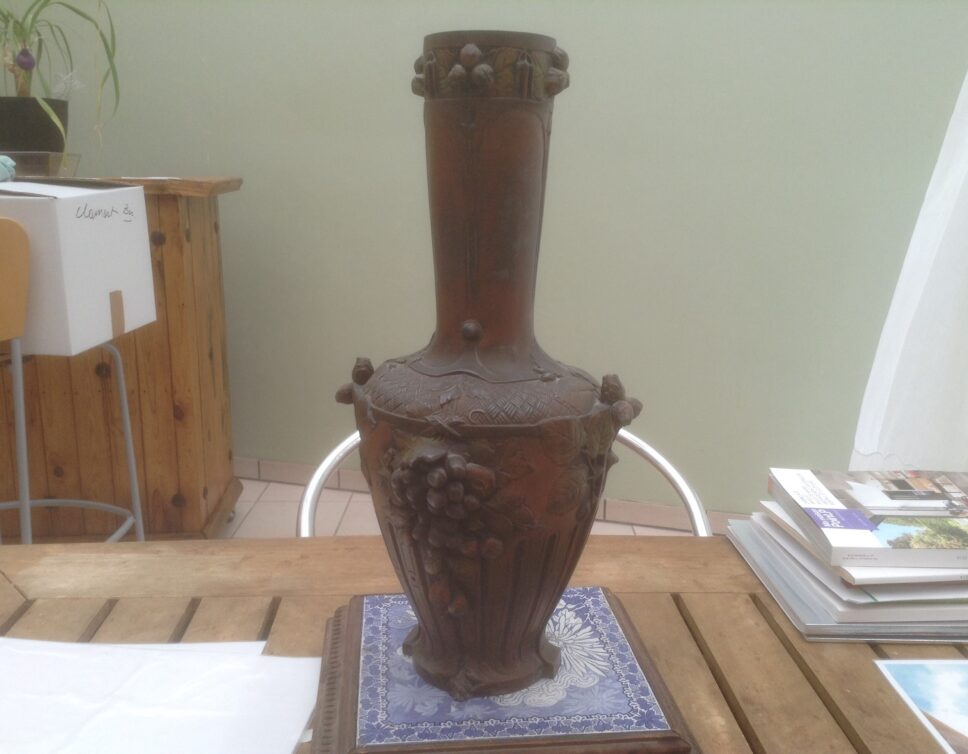 Vase bronze GUENARDEAU