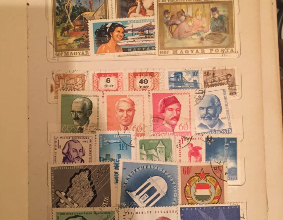 Collection de timbre