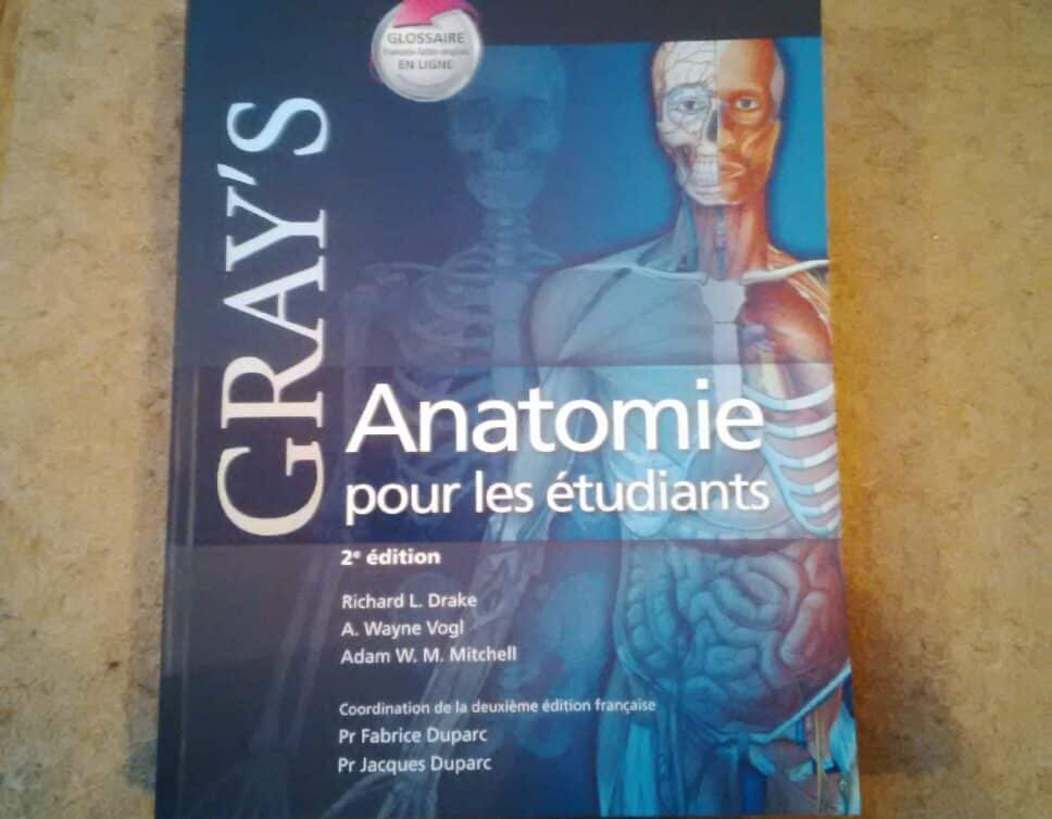 Estimation Livre, manuscrit: Gray’s anatomie