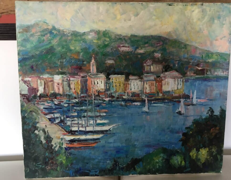 Peinture Tableau, Pastel: Portofino
