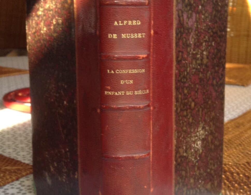 Estimation Livre, manuscrit: Alfred de Musset.