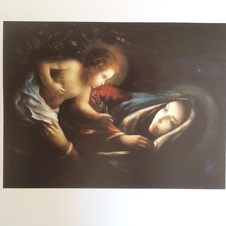 Peinture Tableau, Pastel: Marie 1985
