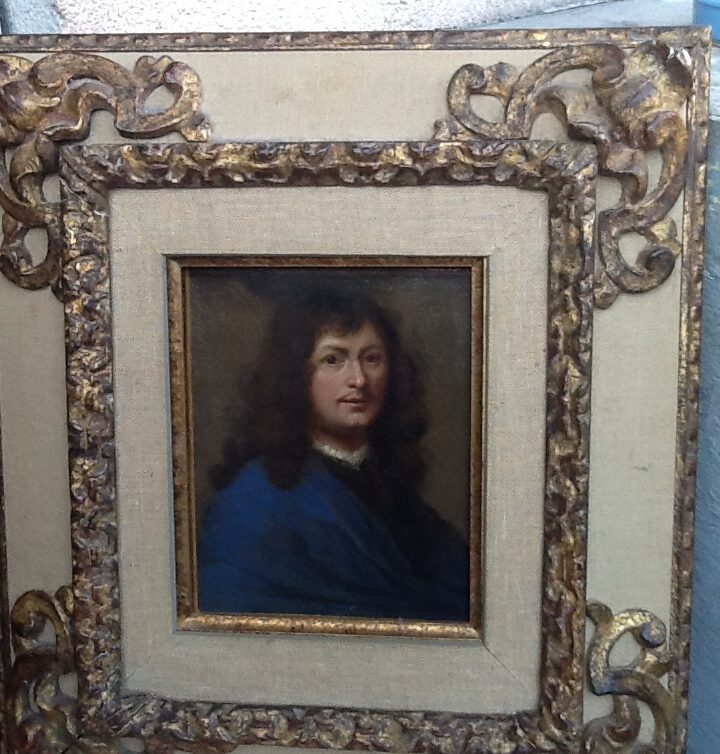 Peinture Tableau, Pastel: Portrait de Molière par mignard