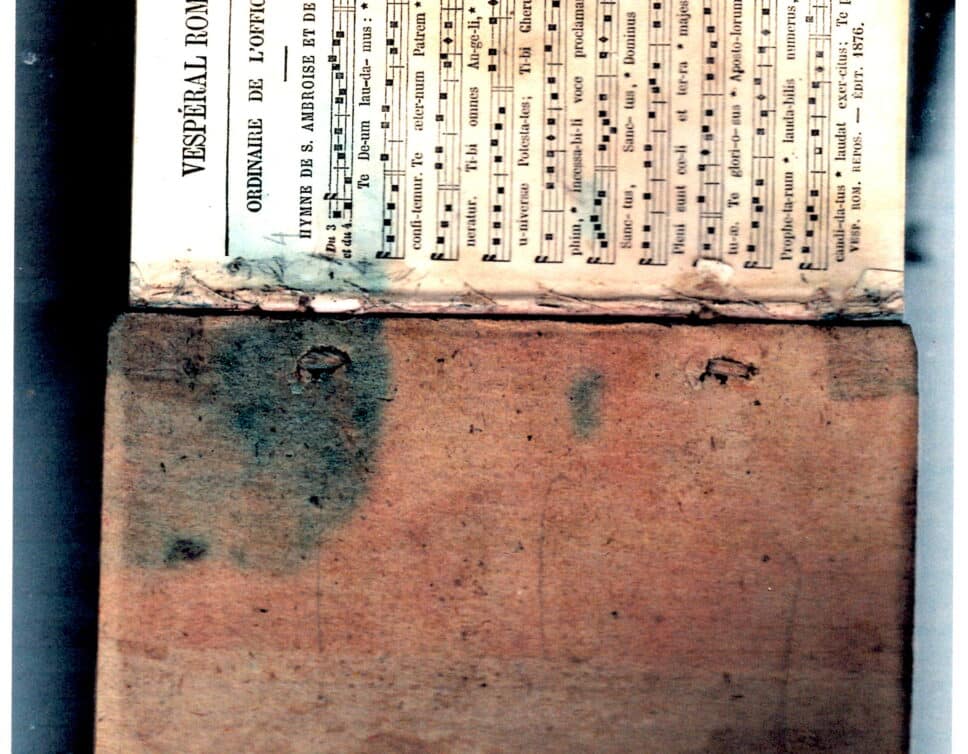 Estimation Livre, manuscrit: VESPERAL ROMAIN