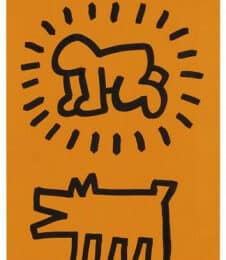 Dessin Feutre Keith Haring : expertise et estimation
