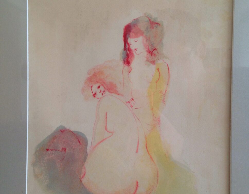 Peinture Tableau, Pastel: Leonor Fini