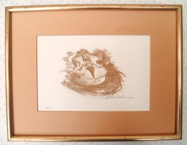 Lithographie Paul Leberger