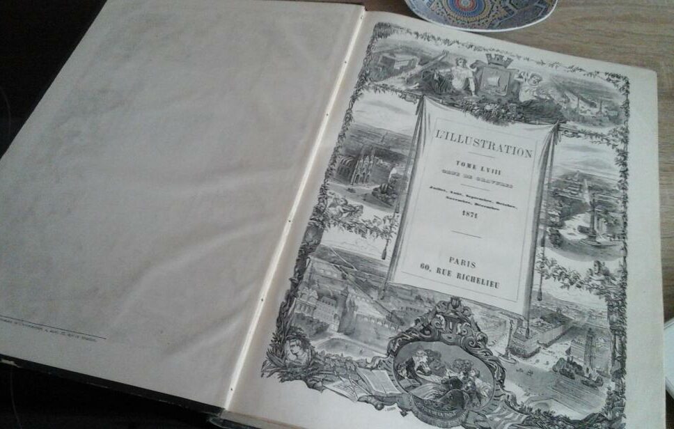 Estimation Livre, manuscrit: livre illustration journal universel paris 1871…