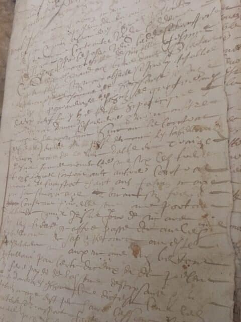 Estimation Livre, manuscrit: livre ancien de 1638