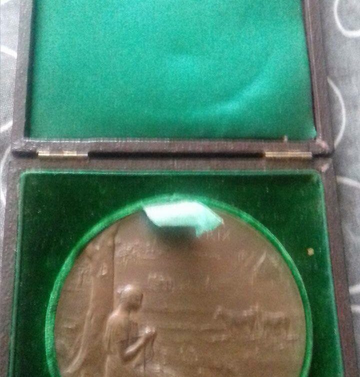 medaille exposition nationale et coloniale de rouen