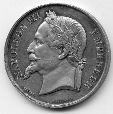 médaille rougeot 1868