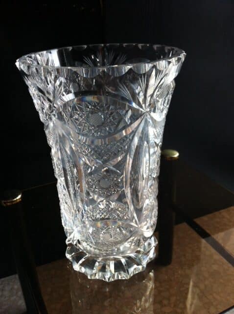 vase cristal