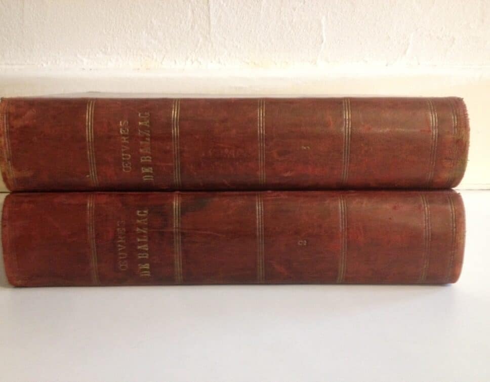 BALZAC Oeuvres illustrées en 2 volumes 1851-1852 Editions Maresq