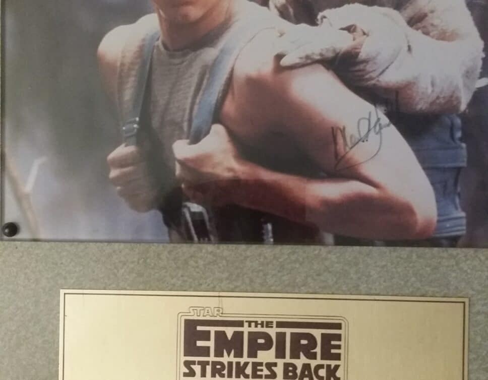 Authentique Photographie Star Wars signée et numérotée année 1980