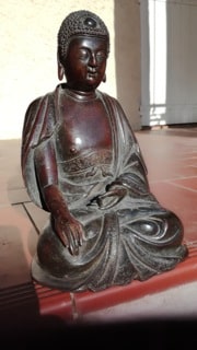 bronze chinois Bouddha