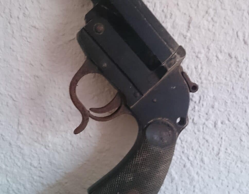 pistolet lance fusée heer modele allemand de 1940