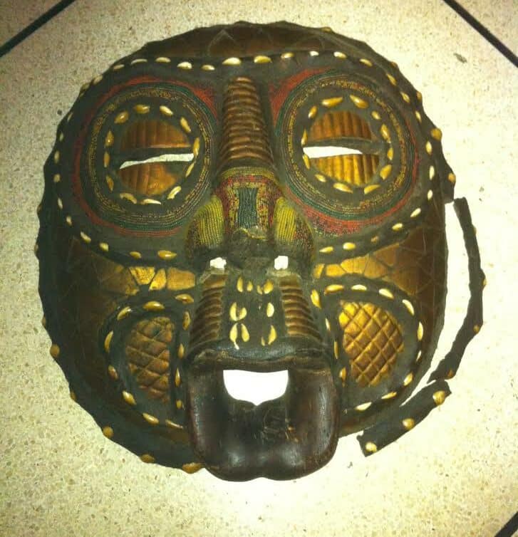 masque africain (luba ?)