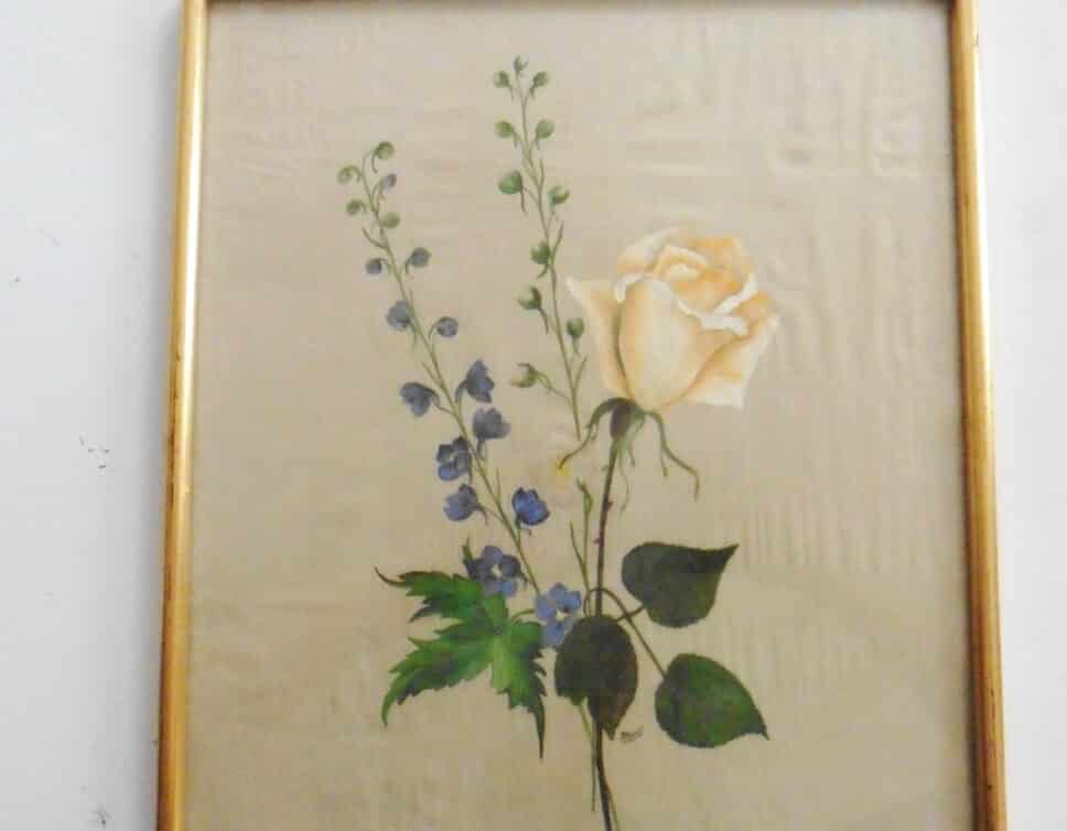 Peinture Tableau, Pastel: rose Amons