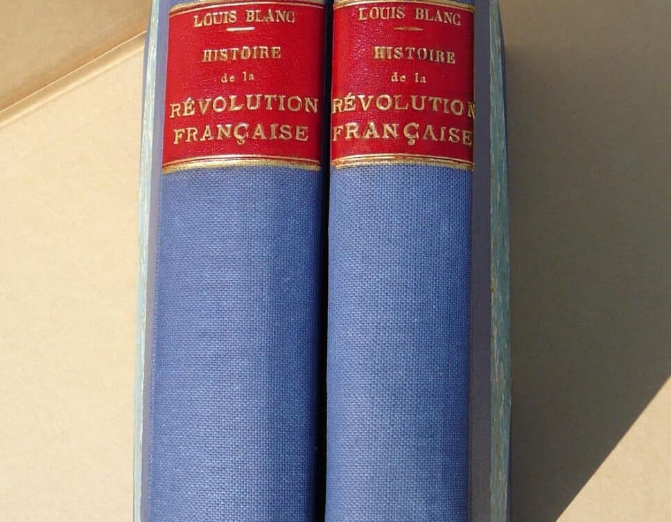 Estimation Livre, manuscrit: histoire de la revolution française de Louis Blanc 1872