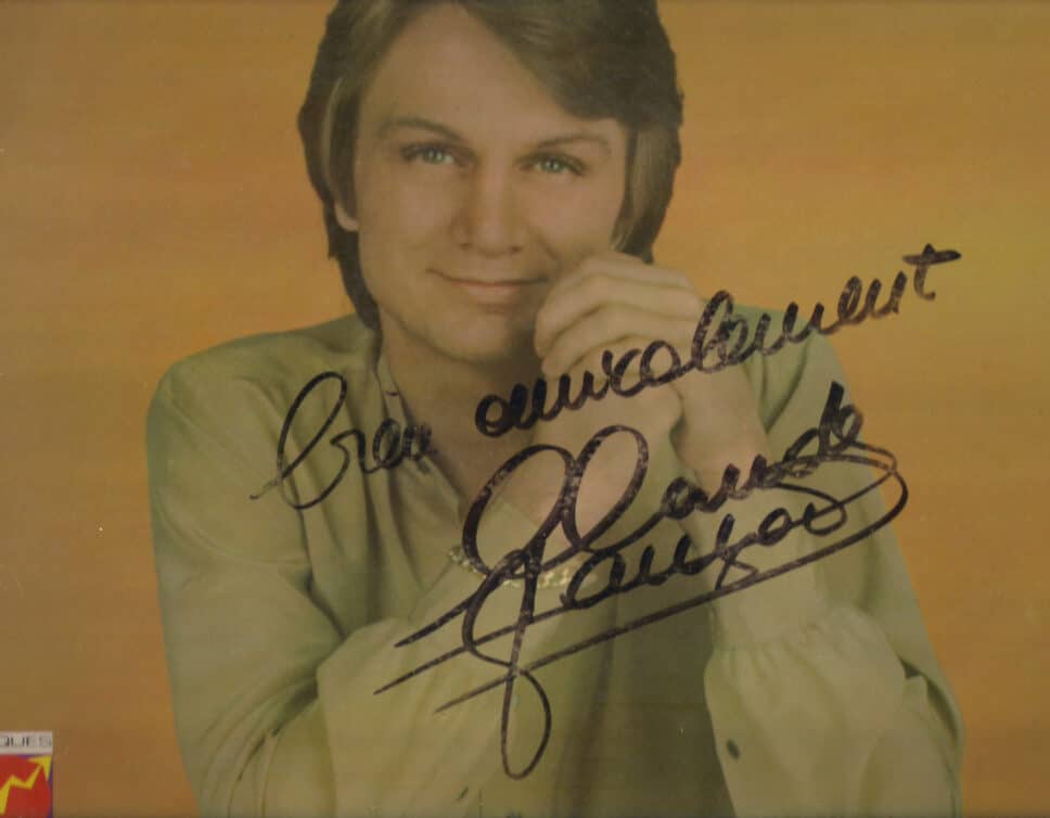 Autographe Claude François