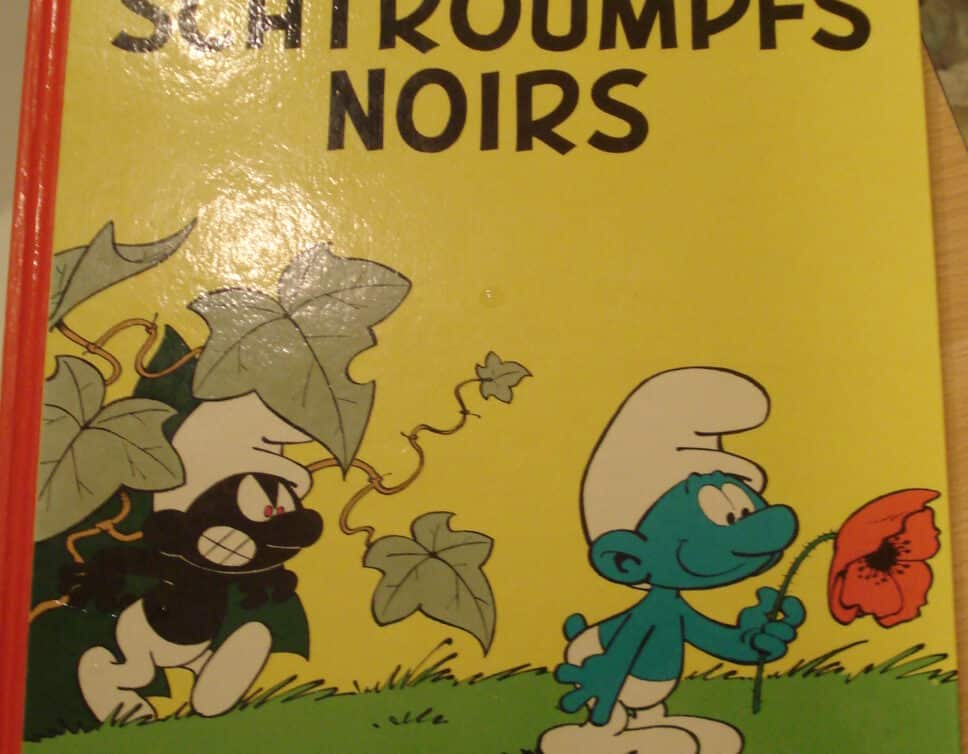 Bd les Schtroumpfs Noirs 1re Série par Peyo 1963