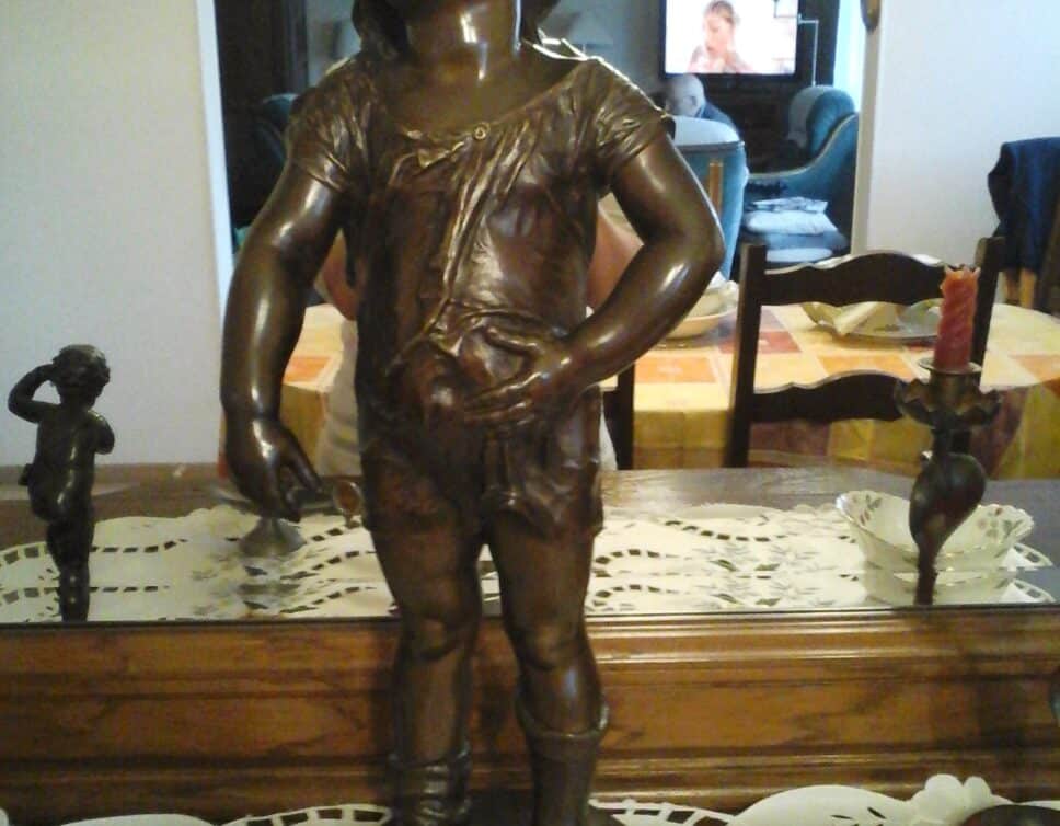 sculpture bronze BASTET 1883