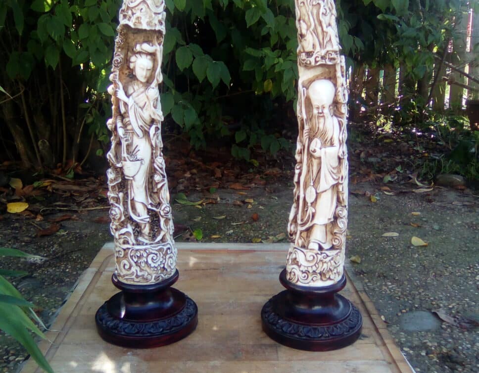 Sculptures en ivoire