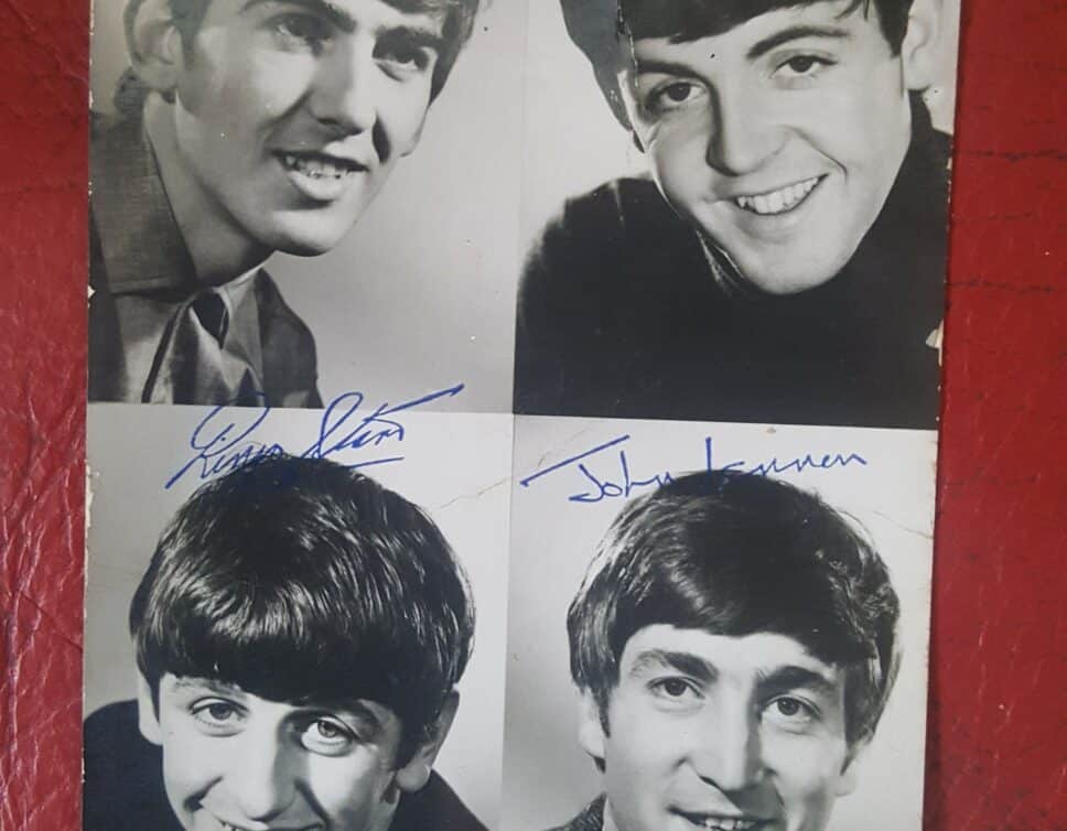 autographe The Beatles