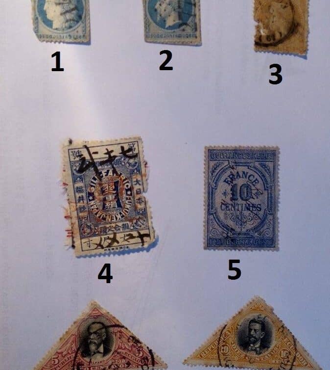 Estimation Livre, manuscrit: Vieux timbres