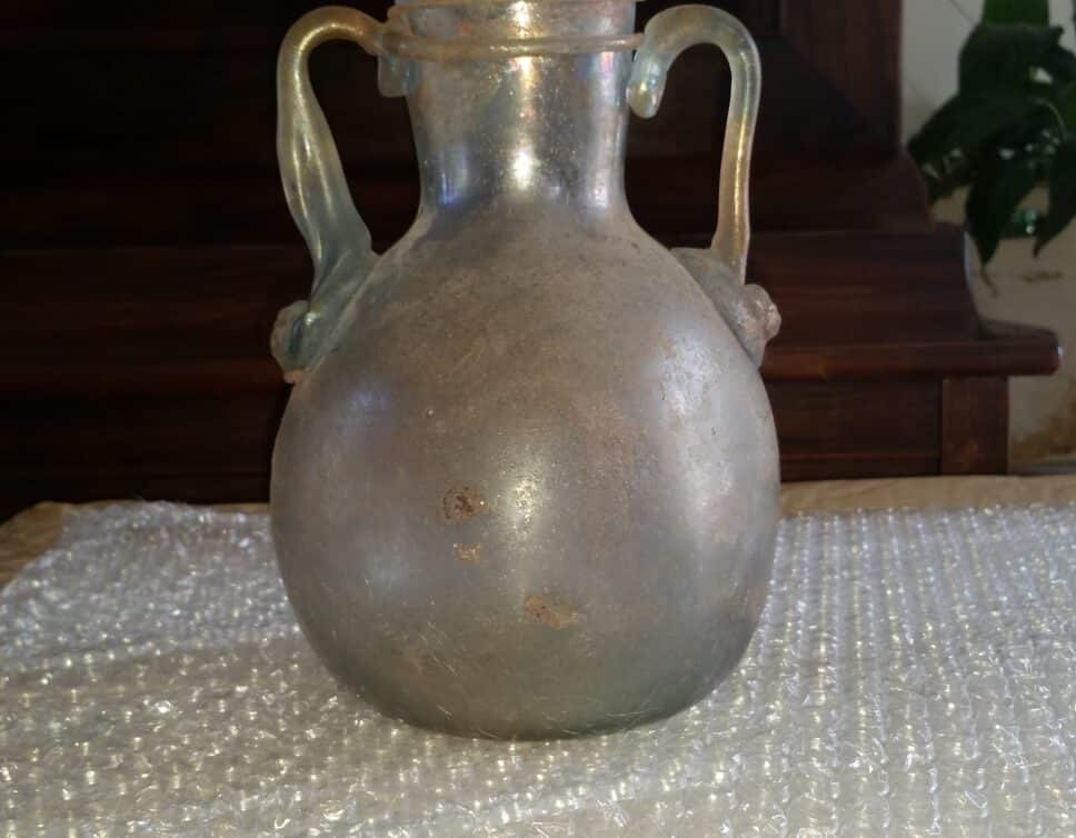 vase ancien verre