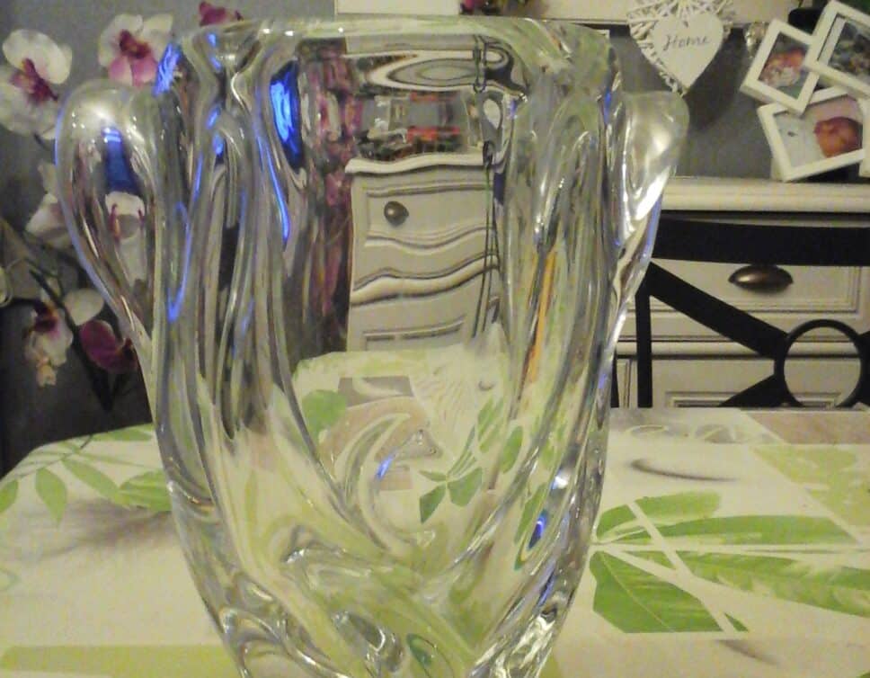 vase en cristal de Sèvres