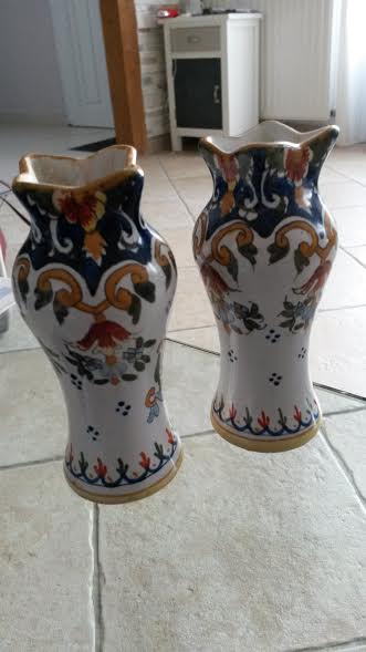vases armoiries Rouen