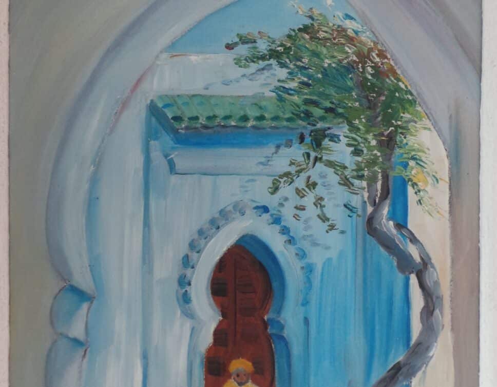 Peinture Tableau, Pastel: tableau de jlep peintre marocain