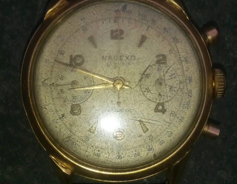 Estimation Montre, horloge: montre NADEXO 17 rubis