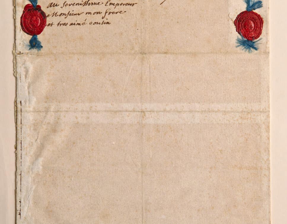 Estimation Livre, manuscrit: lettre de Louis XV dit le « Bien-Aimé et de Cambrone