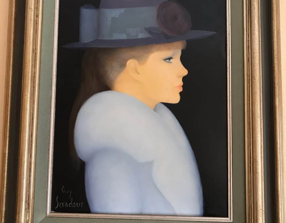 La femme au chapeau