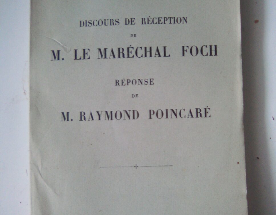 Estimation Livre, manuscrit: Discours 5 fevrier 1920