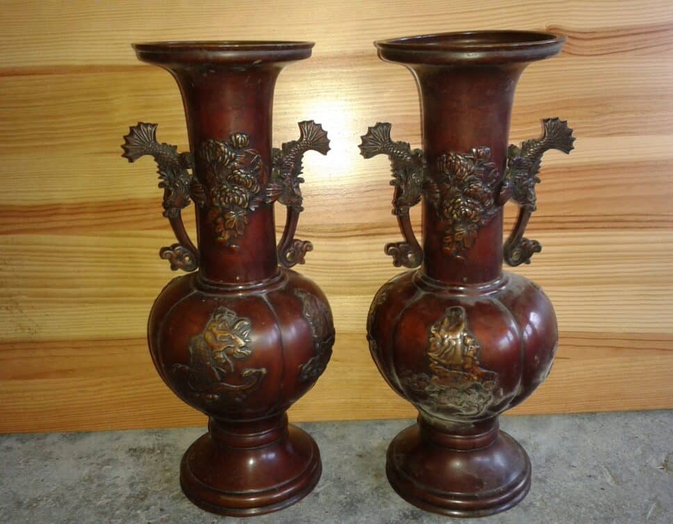 2 Vases japonais