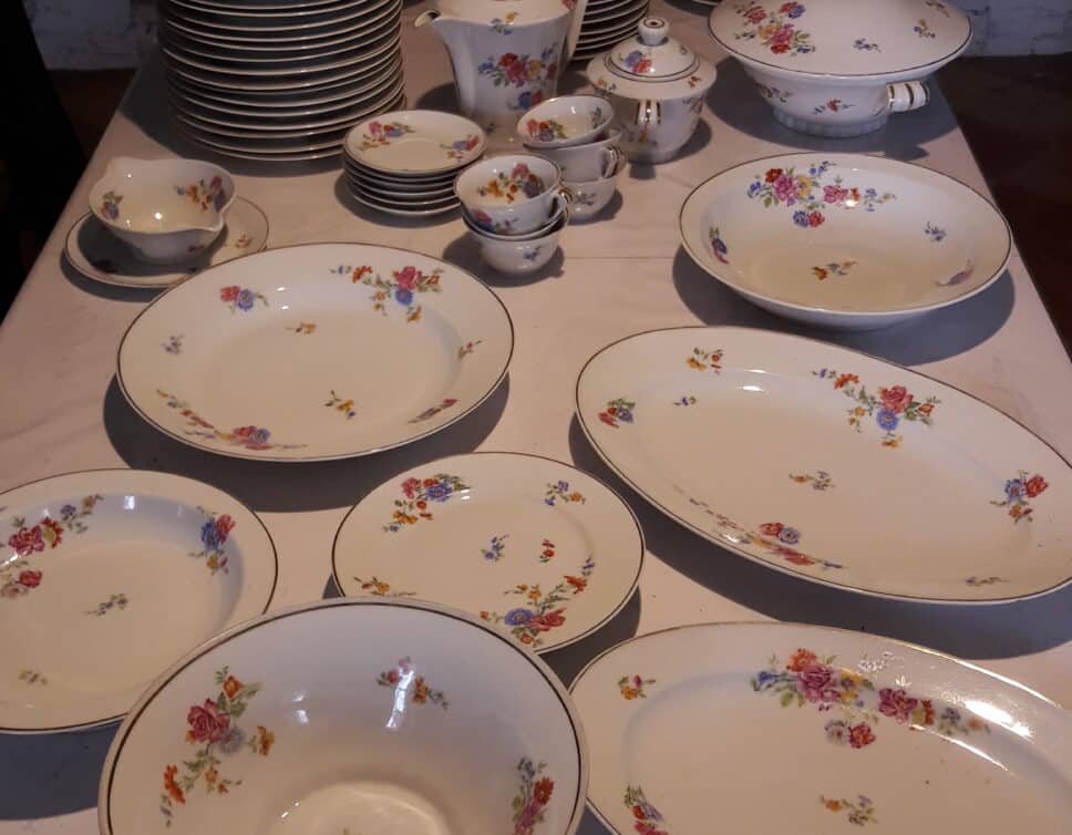 Services de tables porcelaine Limoges ULIM FRANCE