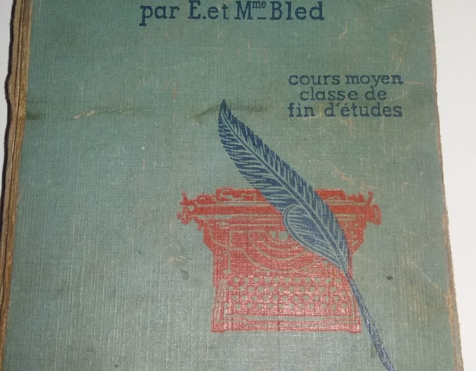 Estimation Livre, manuscrit: Livre le Bled signé par M.Bled