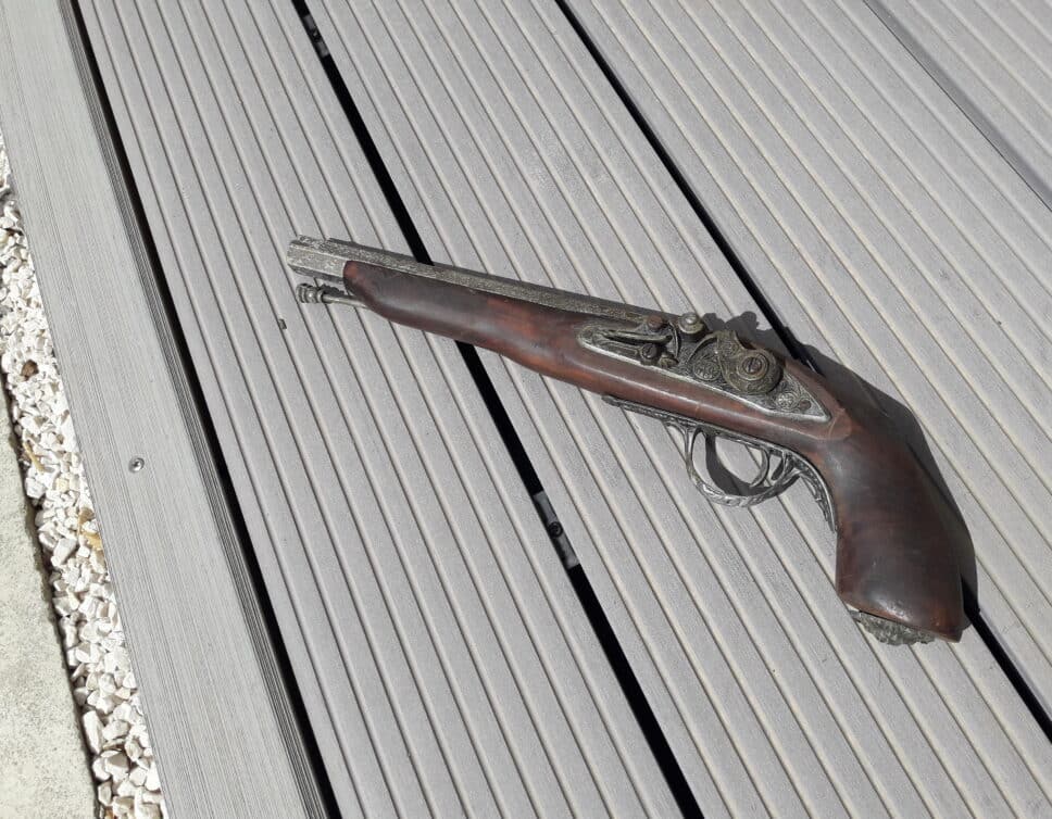 Pistolet POUDRE NOIRE paris 1809