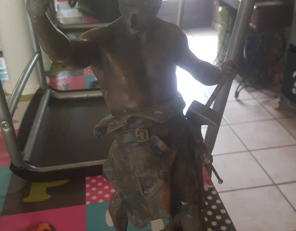 Statut bronzé PICAULT