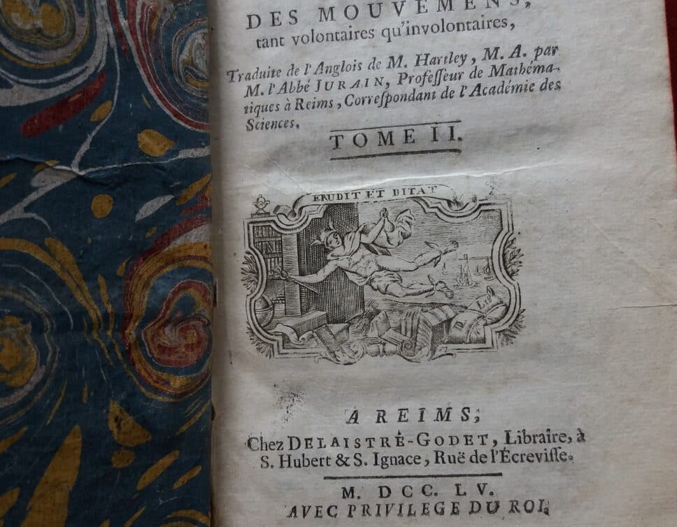 Estimation Livre, manuscrit: livre ancien  de 1755