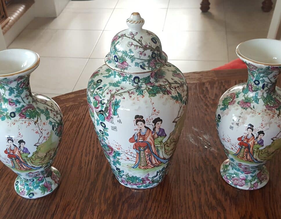 Vase et pot  japonais