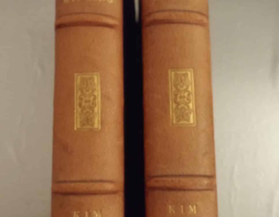 Estimation Livre, manuscrit: Livre numeroté Rudyard Kipling