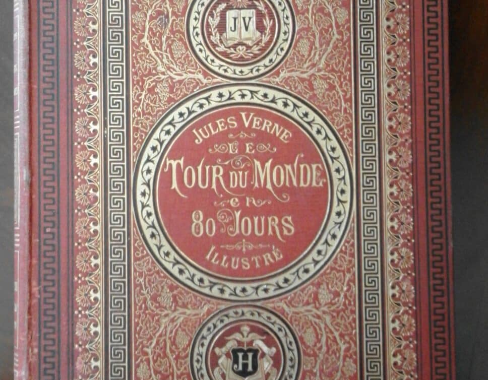 Estimation Livre, manuscrit: Jules Verne tour di monde
