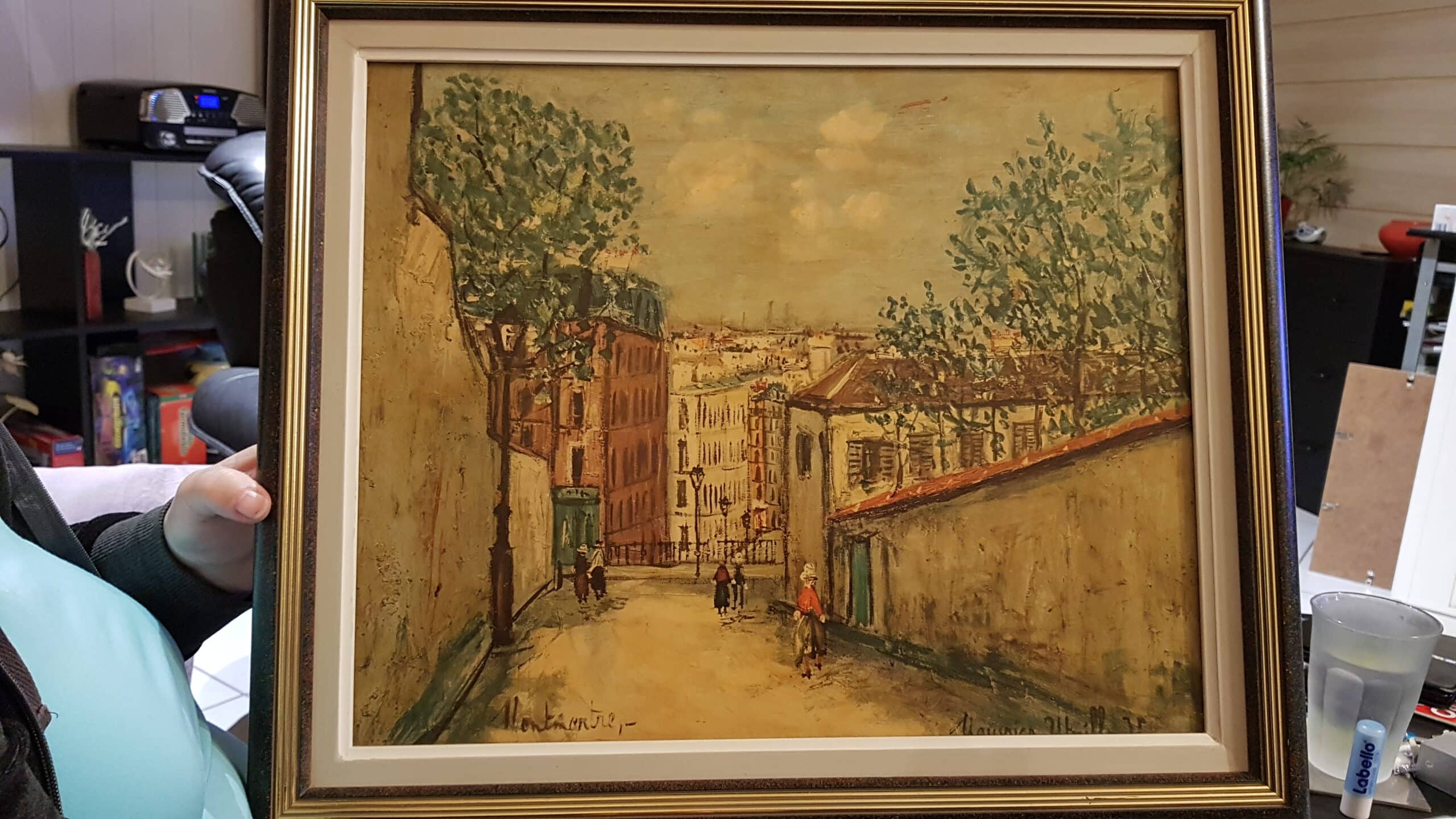 Estimation de peinture I Ancienne et moderne I Estimation gratuite en 48h: Rue de Mont-Cenis, la Maison de Berlioz / Maurice Utrillo