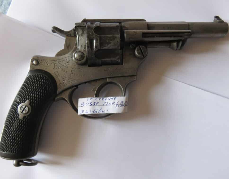 Pistolet de collection Chamelot Delvigne 11 MMs