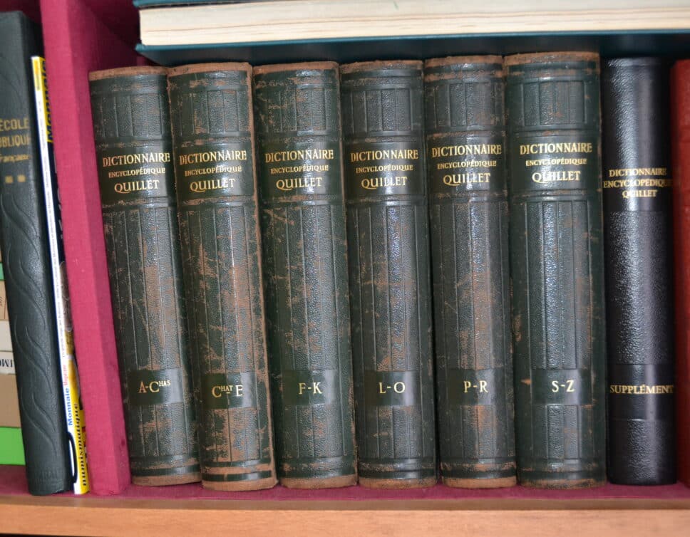 Estimation Livre, manuscrit: Dictionnaire encyclopédique Quillet