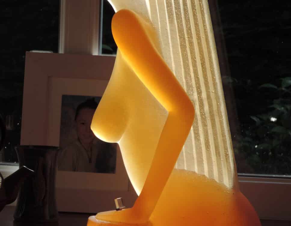 Sculpture pâte de verre Dan Dailey pour DAUM 125/150